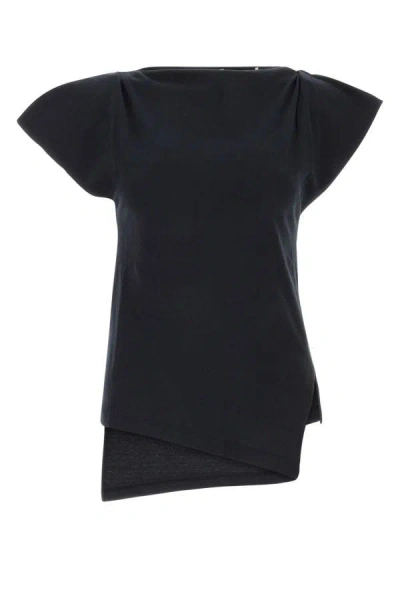 Isabel Marant Woman Black Cotton Sebani T-shirt