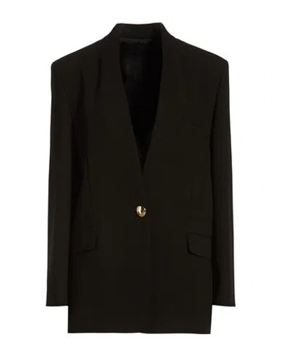 Isabel Marant Woman Blazer Black Size 2 Acetate, Polyester