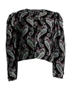Isabel Marant Woman Blazer Black Size 6 Viscose, Silk In Black