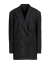 Isabel Marant Woman Blazer Charcoal Size 8 Virgin Wool