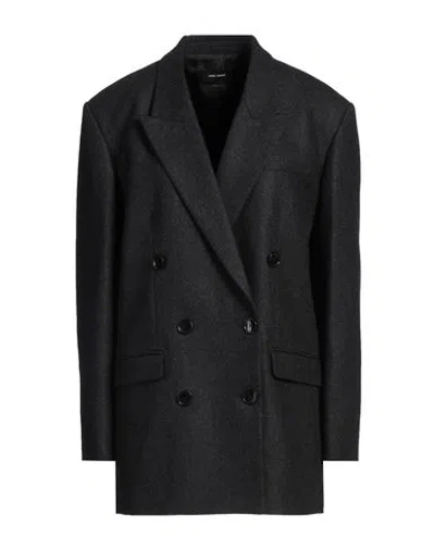 Isabel Marant Woman Blazer Charcoal Size 8 Virgin Wool