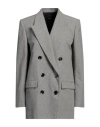 Isabel Marant Nevim Double-breasted Jacket In Grey