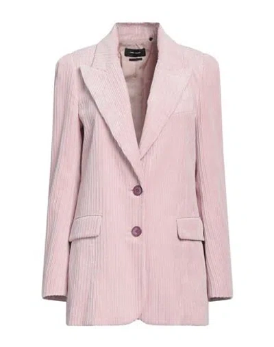 Isabel Marant Woman Blazer Light Pink Size 2 Polyester, Polyamide