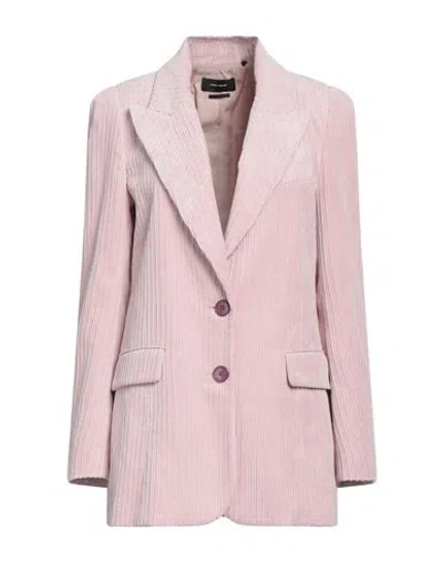 Isabel Marant Woman Blazer Light Pink Size 2 Polyester, Polyamide In Pink