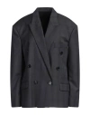Isabel Marant Woman Blazer Navy Size 0 Wool, Viscose In Navy