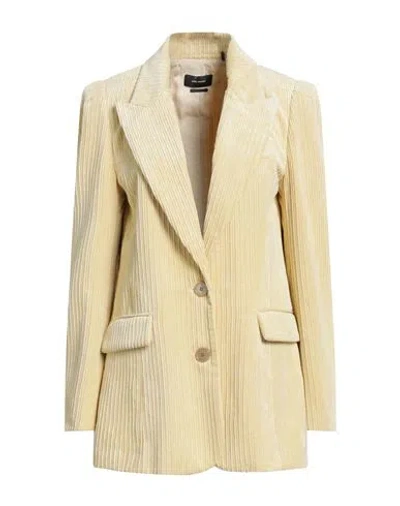 Isabel Marant Woman Blazer Pastel Yellow Size 6 Polyester, Polyamide
