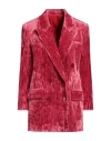 Isabel Marant Dita Double-breasted Blazer In Red