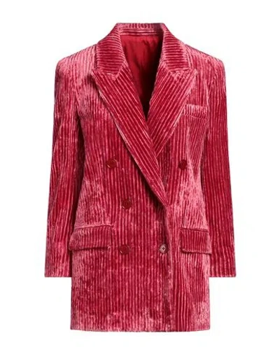 Isabel Marant Dita Double-breasted Blazer In Pink