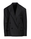 Isabel Marant Klero Oversized Double-breasted Wool-twill Blazer In Grey