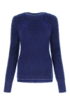 Isabel Marant Blue Mohair Blend Alford Sweater In Blue