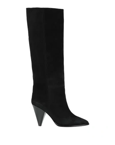 Isabel Marant Woman Boot Black Size 5 Calfskin