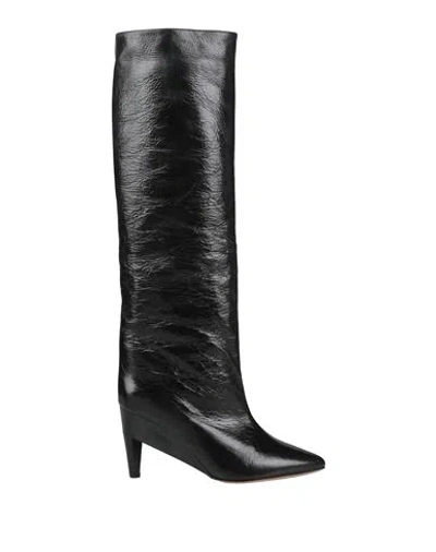Isabel Marant Woman Boot Black Size 6.5 Calfskin