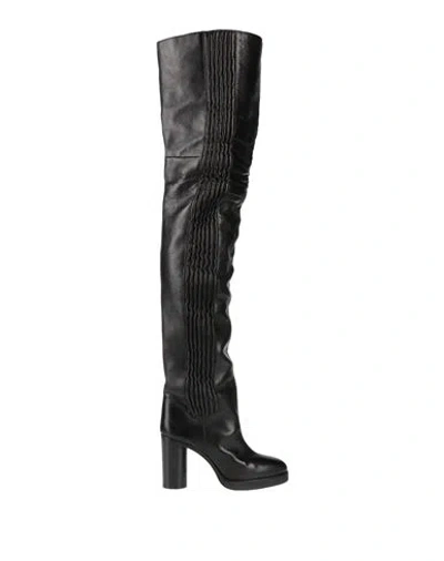 Isabel Marant Woman Boot Black Size 7 Calfskin
