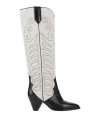 Isabel Marant Woman Boot Black Size 5 Calfskin, Cow Leather