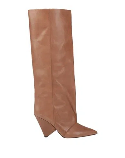 Isabel Marant Woman Boot Brown Size 5 Leather