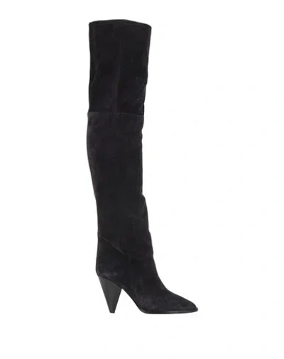 Isabel Marant Woman Boot Midnight Blue Size 6.5 Calfskin