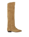 Isabel Marant Tan Skarlet Boots In Sage Green