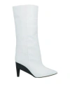 Isabel Marant Woman Boot White Size 7 Calfskin In White