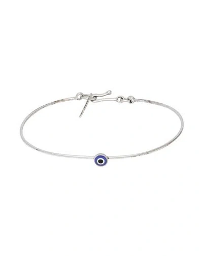 Isabel Marant Woman Bracelet Azure Size - Metal In Blue
