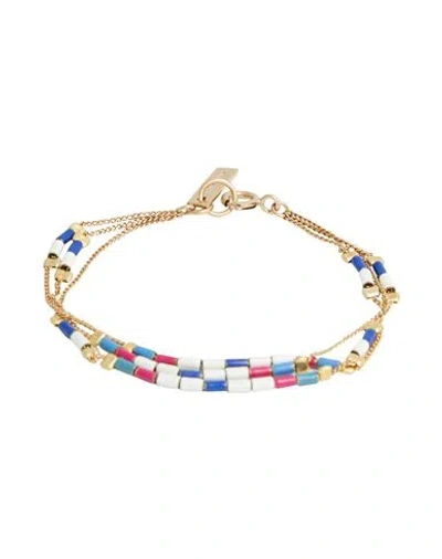Isabel Marant Woman Bracelet Blue Size - Metal