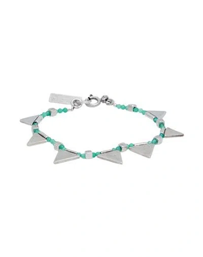 Isabel Marant Woman Bracelet Emerald Green Size - Metal