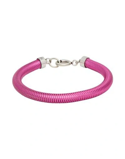 Isabel Marant Woman Bracelet Fuchsia Size Ii Metal In Pink