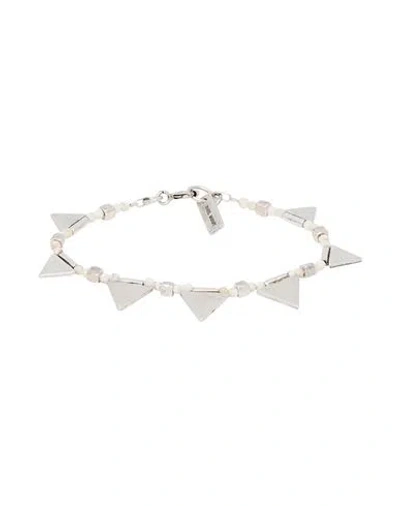 Isabel Marant Woman Bracelet Ivory Size - Metal In White