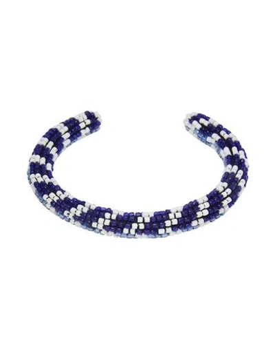 Isabel Marant Beads Bracelets In Blue