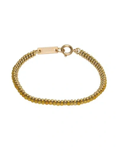 Isabel Marant Woman Bracelet Yellow Size - Metal