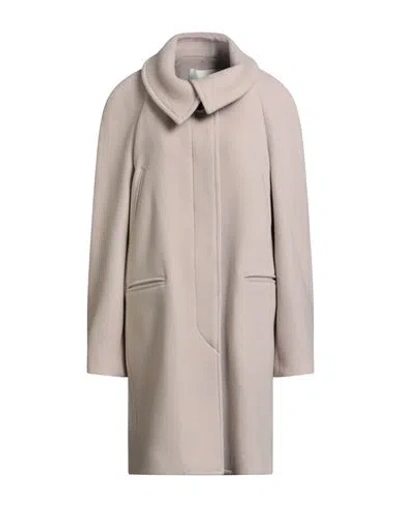 Isabel Marant Woman Coat Beige Size 4 Virgin Wool, Cashmere, Polyamide In Sand
