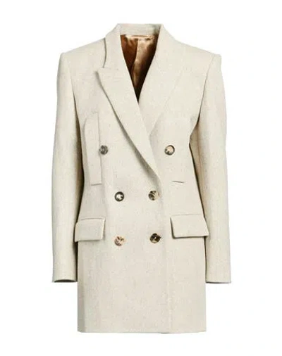 Isabel Marant Woman Coat Beige Size 8 Wool