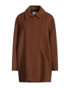 Isabel Marant Woman Coat Brown Size 6 Virgin Wool, Cashmere, Silk
