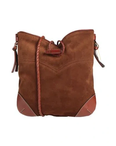 Isabel Marant Woman Cross-body Bag Brown Size - Calfskin