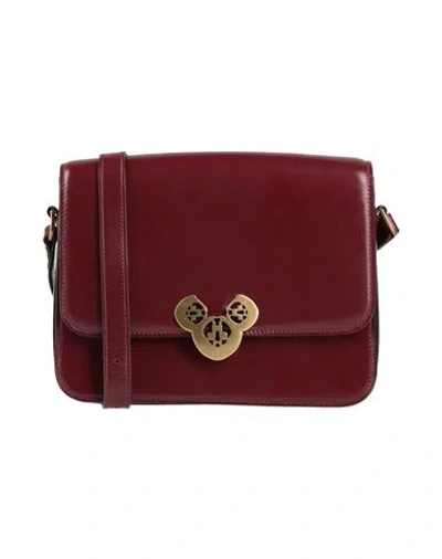 Isabel Marant Woman Cross-body Bag Burgundy Size - Leather In Red