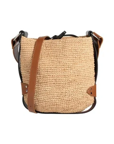 Isabel Marant Bucket Bag In Patterned Brown