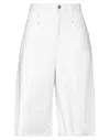 Isabel Marant Denim Cropped In White