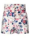 Isabel Marant Denim Shorts In Beige