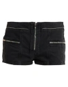 Isabel Marant Lary Low-rise Denim Shorts In Black