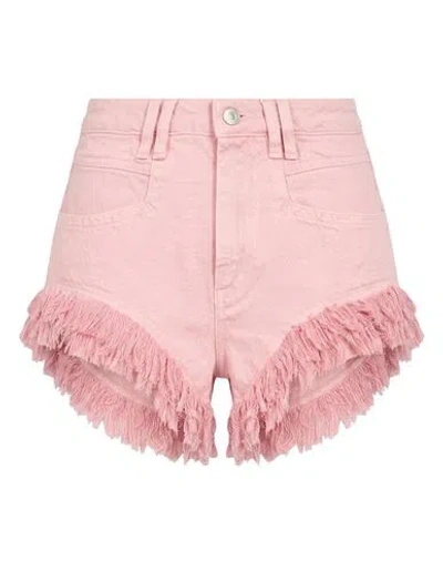 Isabel Marant Woman Denim Shorts Pink Size 0 Cotton