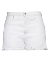 Isabel Marant Lesia Mid-rise Denim Shorts In White