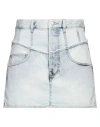 Isabel Marant Woman Denim Skirt Blue Size 6 Cotton