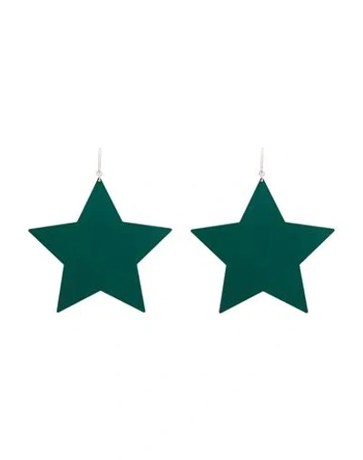 Isabel Marant Woman Earrings Green Size - Metal