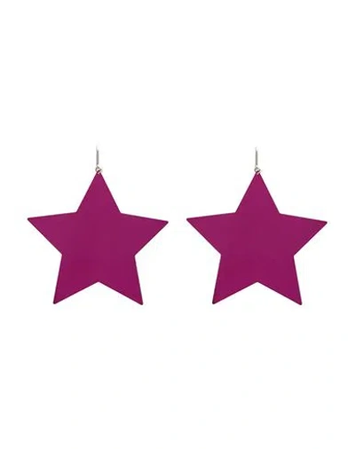 Isabel Marant Metal Earrings In Purple