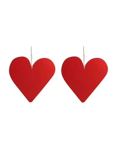 Isabel Marant Woman Earrings Red Size - Brass