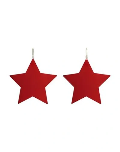 Isabel Marant Woman Earrings Red Size - Metal