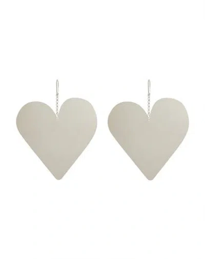 Isabel Marant Woman Earrings Silver Size - Brass