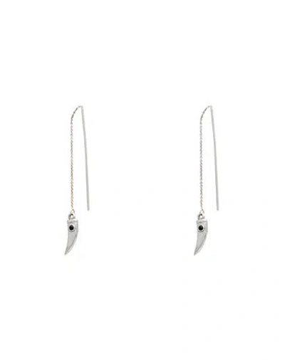 Isabel Marant Woman Earrings Silver Size - Metal In Metallic