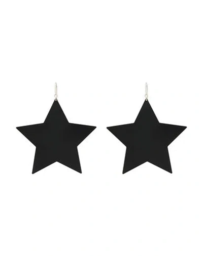 Isabel Marant Star-shaped Earring In Black