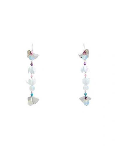 Isabel Marant Woman Earrings Transparent Size - Metal