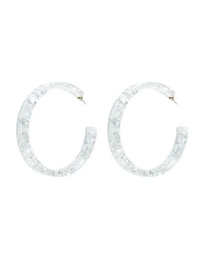 Isabel Marant Woman Earrings Transparent Size - Plastic